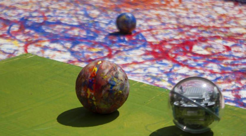 Painting with Sphero Robots
