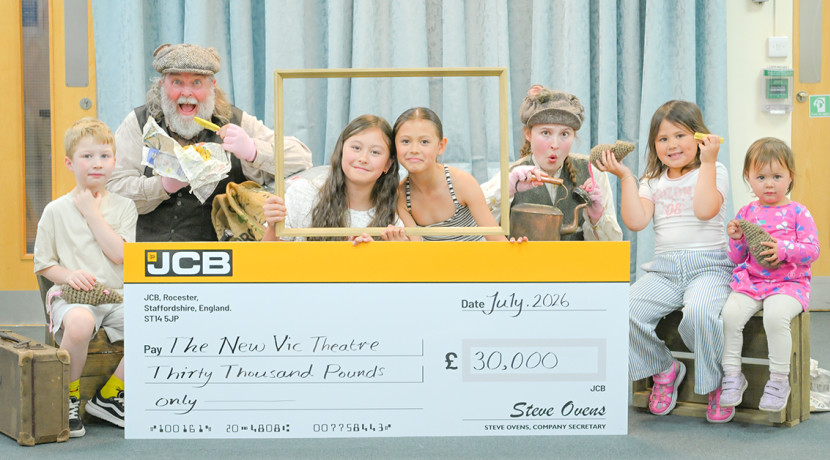 JCB backs New Vic storytelling programme with £30,000 boost