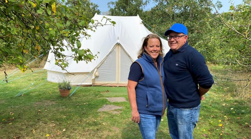 Local glamping business takes the national TV spotlight