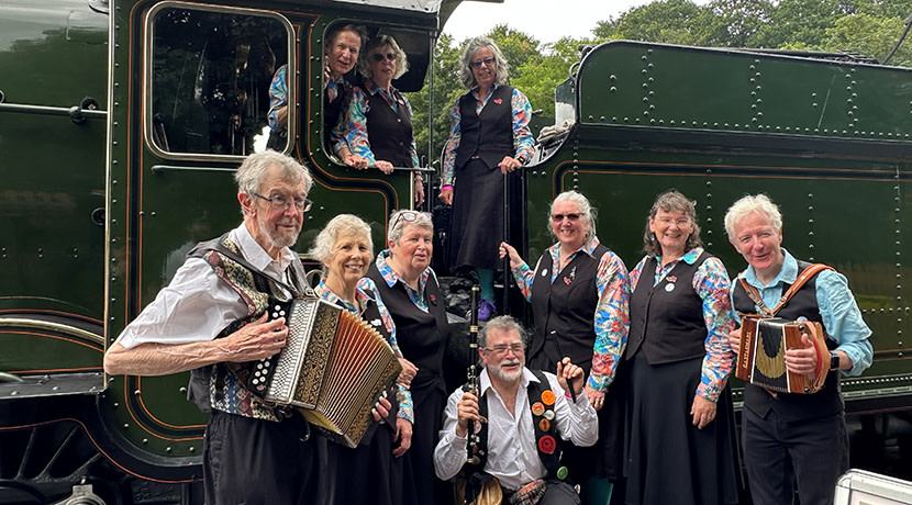 Toe-tapping fun at Severn Valley Railway