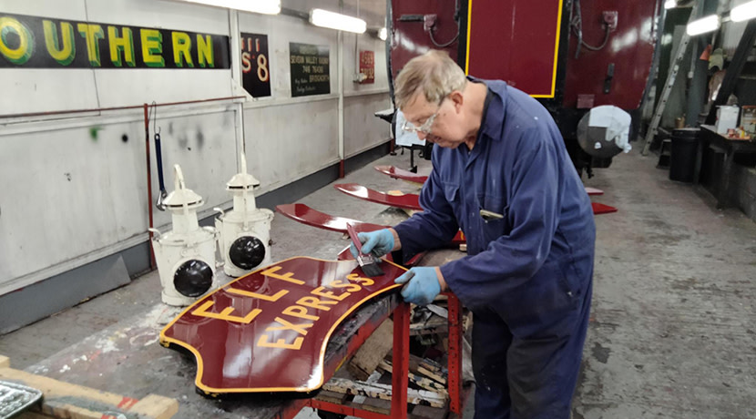 Heritage headboards for Severn Valley Railway's brand-new Christmas experiences