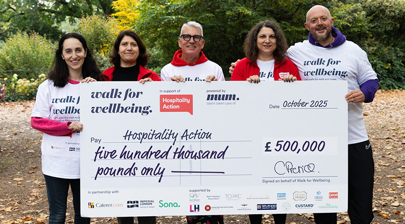 Birmingham hospitality community helps Walk for Wellbeing reach half a million milestone 