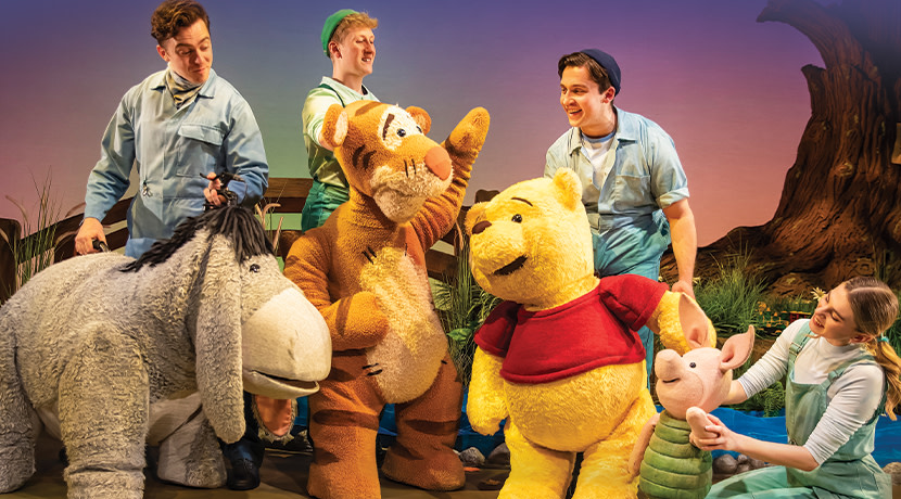 An adventure with Pooh and friends