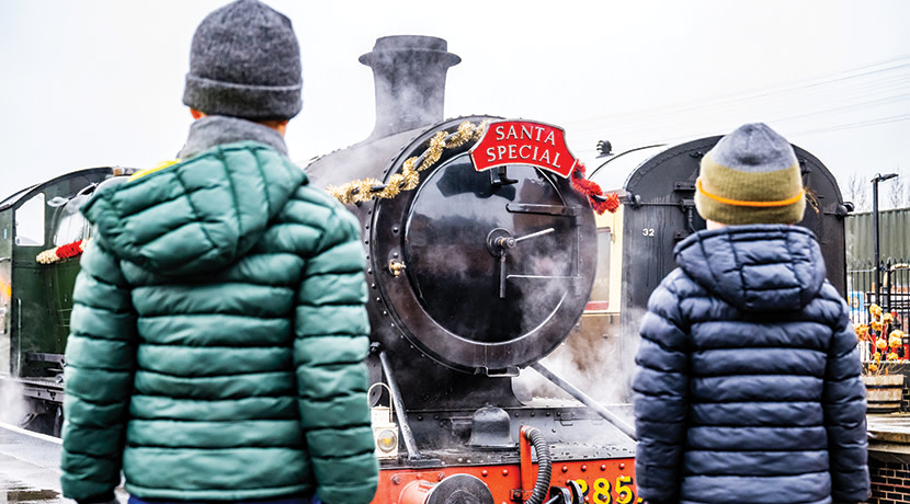 Christmas rides at the Severn Valley Railway