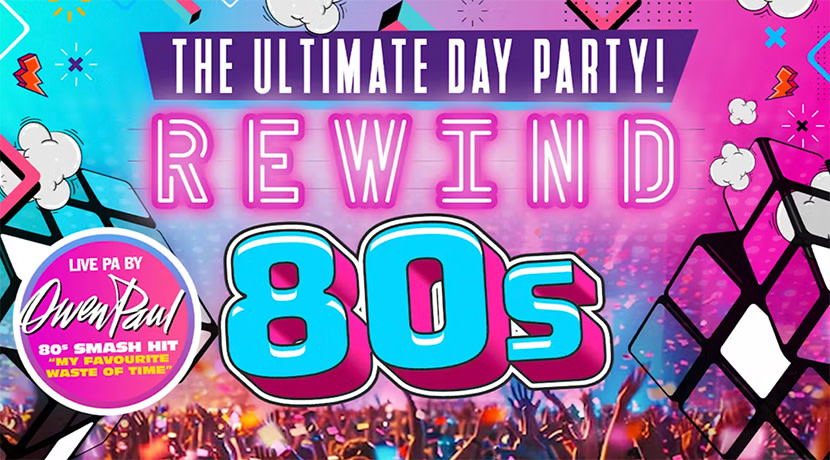 Rewind 80s Day Party