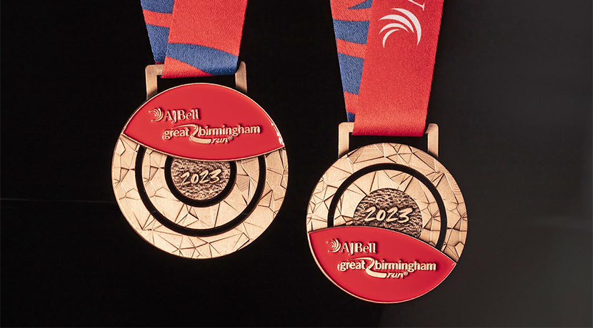 Great Birmingham Run medal revealed