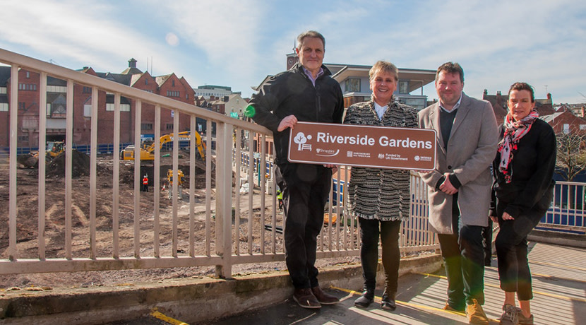 Shrewsbury’s new public park to be named Riverside Gardens