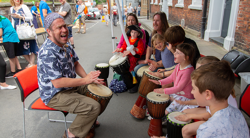 The Hive's popular Street Festival returns to Shrewsbury in May