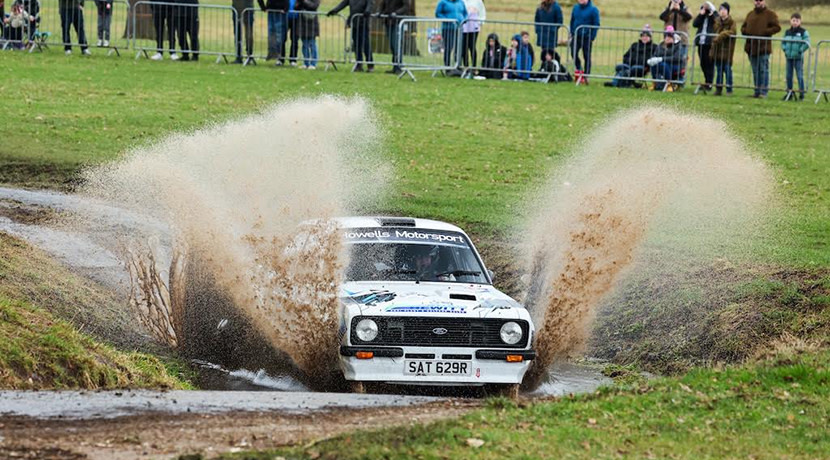 Weston Park hosts opening stage of Hills Ford Rally