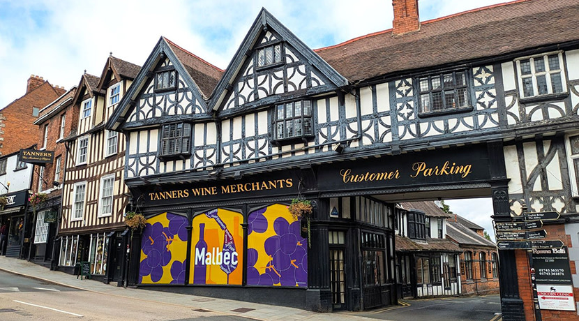 Tanners launch Wine Trail in Shrewsbury