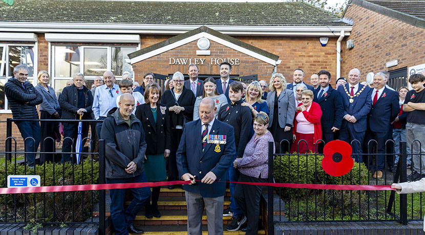 Christopher Turley Armed Forces Community Hub officially opens in Dawley