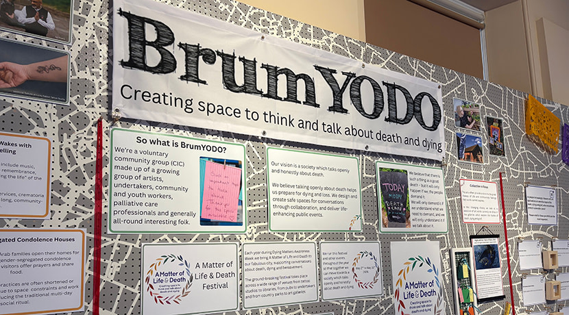 Community display opens in Birmingham as part of A Matter of Life and Death Festival