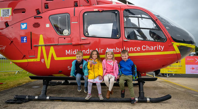 Midlands Air Ambulance Charity's Cosford Airbase Open Day returns