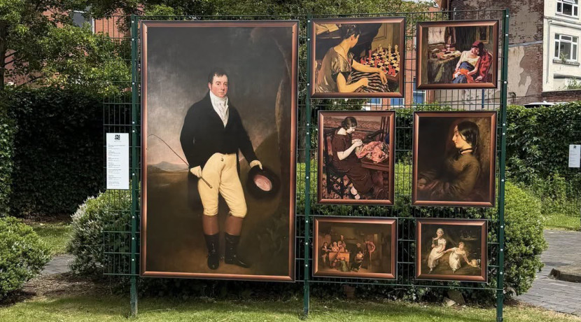 New outdoor exhibition opens in Bethesda Gardens