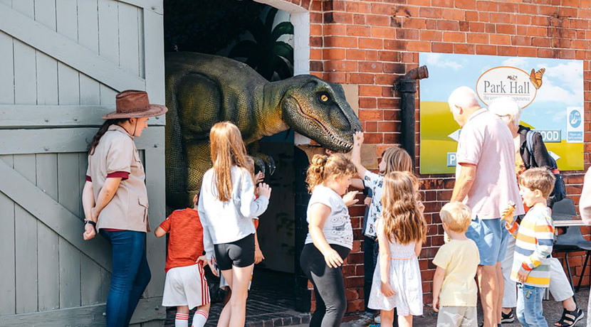 Jurassic Week takes place at Park Hall Farm