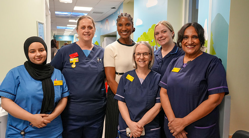 Denise Lewis new patron for Birmingham Women’s and Children's Hospital and Charity