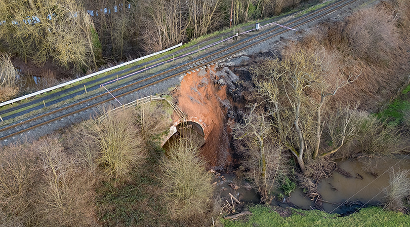Supporters rally round after Severn Valley Railway suffers devastating landslip