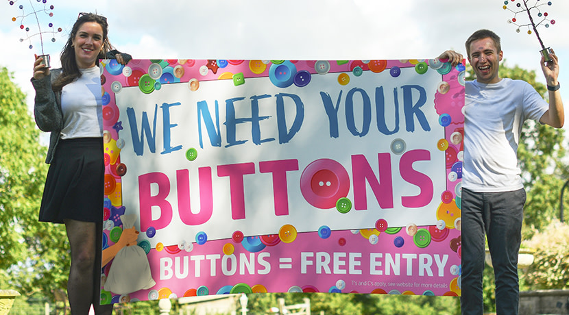 British Ironwork Centre to break world record for button sculpture