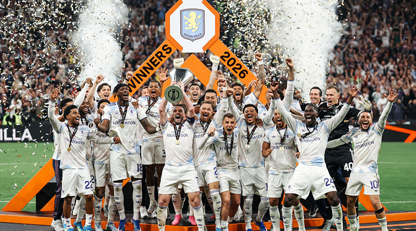 Aston Villa open-top bus victory parade takes place in Birmingham today
