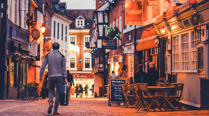 Shrewsbury recorded busiest Christmas since before pandemic