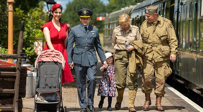 1940s weekends steam into view at Severn Valley Railway