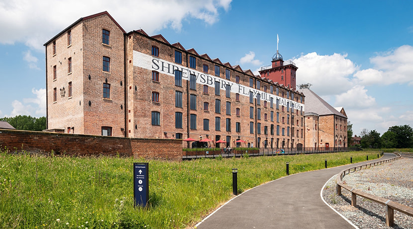 Take a guided tour at Shrewsbury Flaxmill Maltings