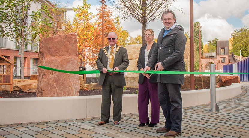 Shrewsbury's Riverside Gardens now open