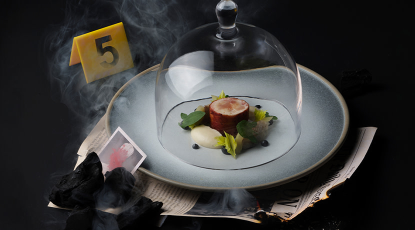 Six by Nico unveil new interactive Murder on the Midnight Express menu