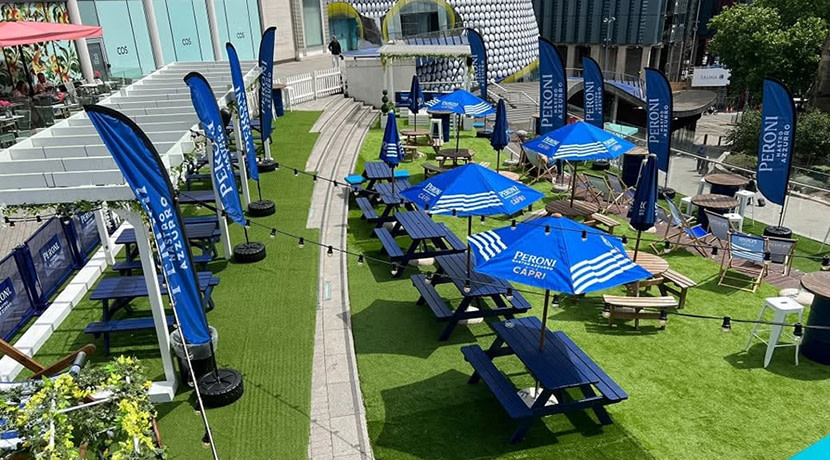 The Peroni Piazza returns to Bullring this summer