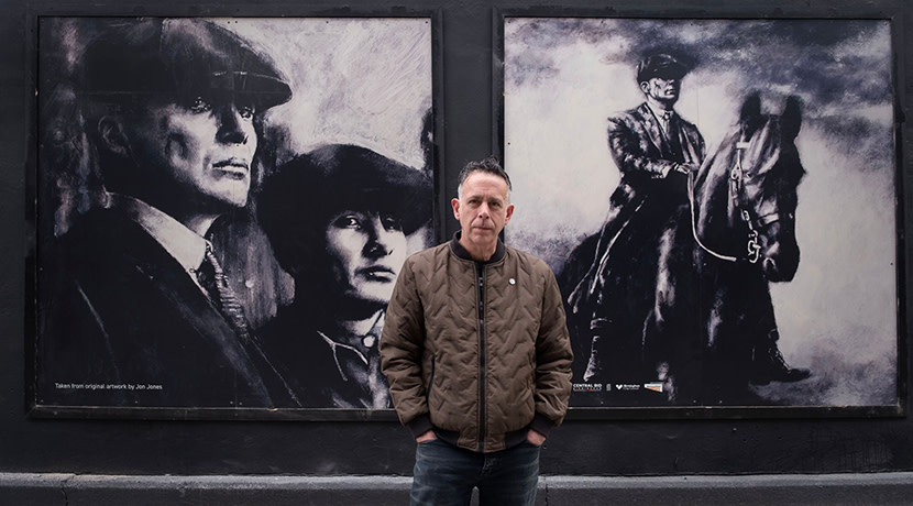 New look for iconic Peaky Blinders mural in Birmingham