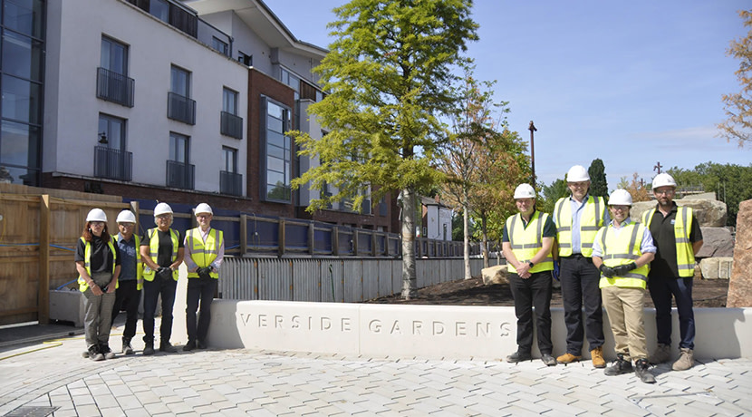 Shrewsbury's Riverside Gardens set to open in December