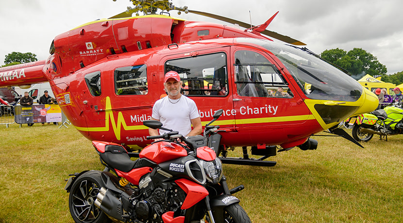 Competition launched to lead Midlands Air Ambulance Charity’s Bike4Life Ride Out
