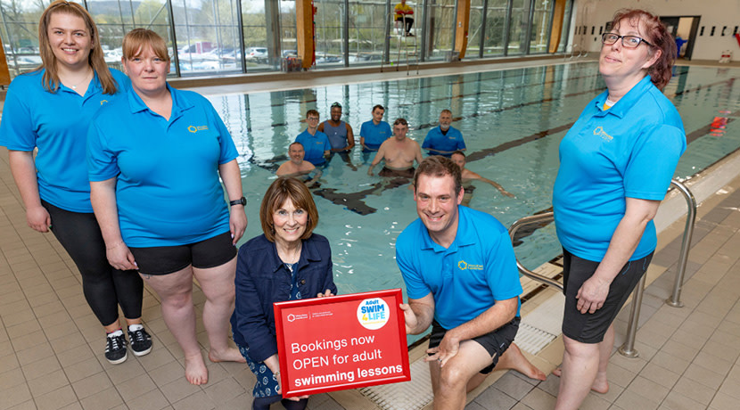 Adults encouraged to dive in as new Swim4Life lessons launch across Telford and Wrekin