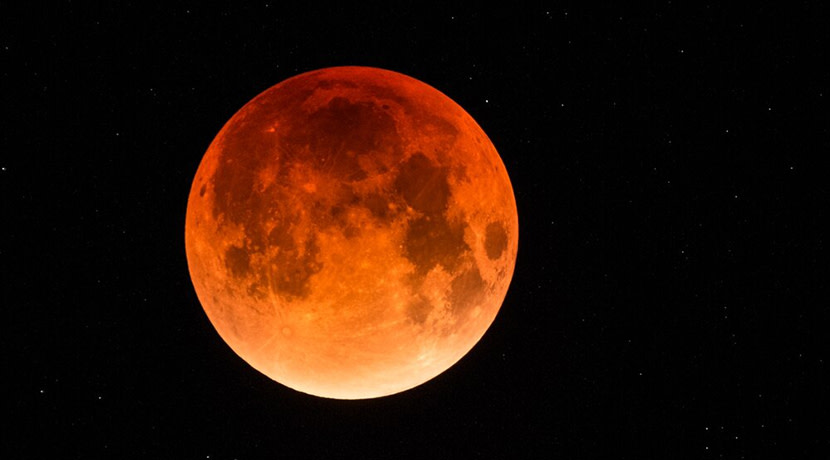 There Will Be A Partial Lunar Eclipse And Red Moon Tonight