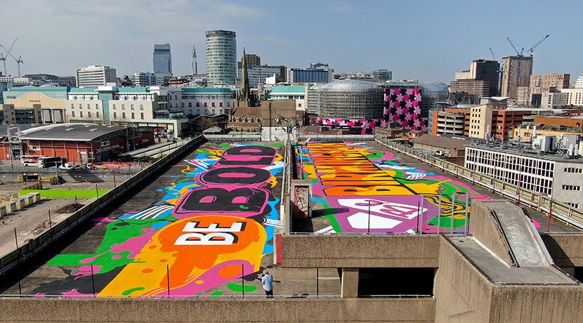 Be Bold, Be Birmingham street art mural unveiled