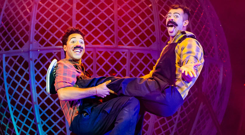 A family ticket to Cirque Berserk