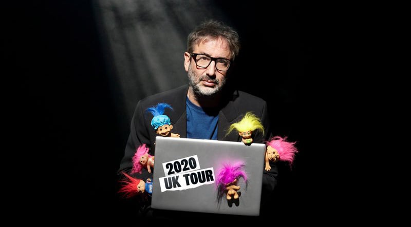 David Baddiel talks trolls, Twitter and Trump