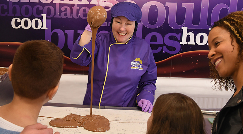 A family pass to Cadbury World
