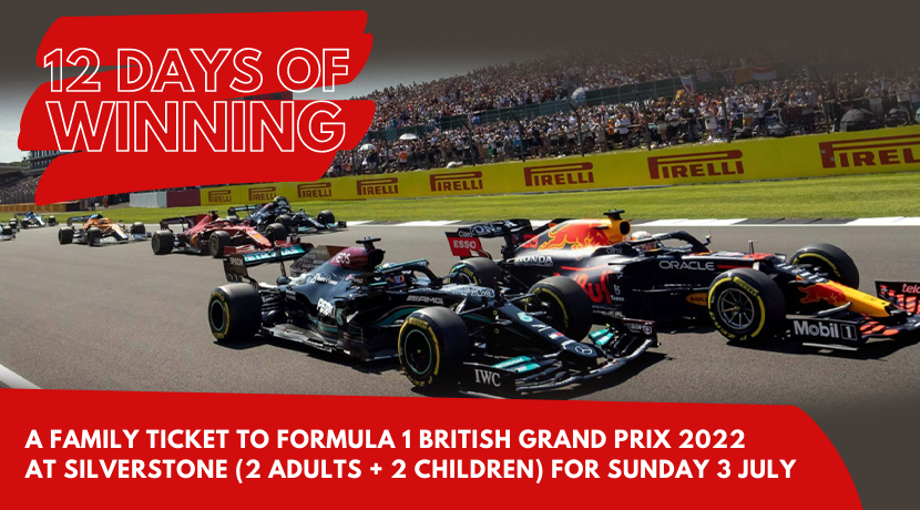A family ticket to Formula 1 British Grand Prix