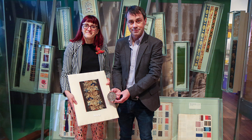 Great Exhibition Prize Medal goes on display at the Herbert...