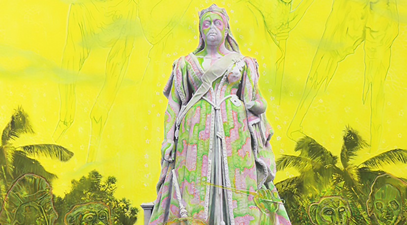 Queen Victoria sculpture reimagined by artist