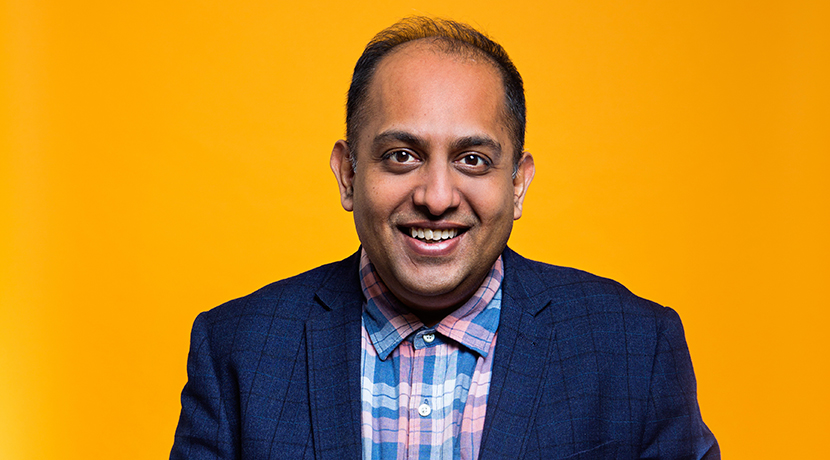 Comedian Anuvab Pal visits Market Drayton as part of Ginger and Spice Festival