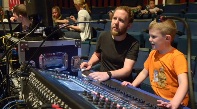 Go behind the scenes at New Vic Theatre's Open Day