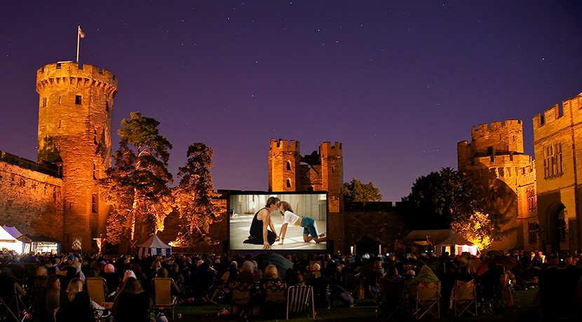 Experience magic of cinema under the stars with The Luna Cinema at Warwick Castle