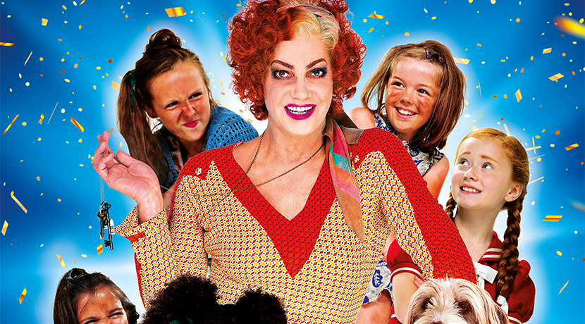 Craig Revel Horwood stars as Miss Hannigan in Annie The Musical