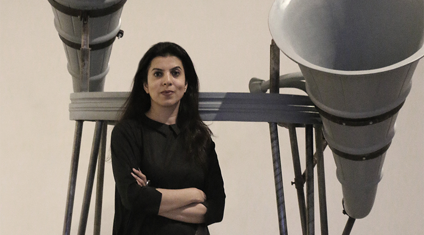 Indian artist Reena Saini Kallat’s work on display at Compton Verney