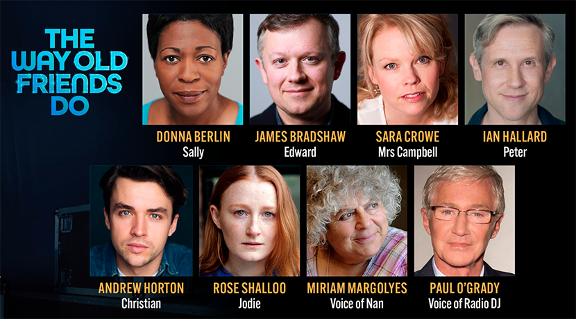 Cast announced for The Way Old Friends Do at Birmingham Rep