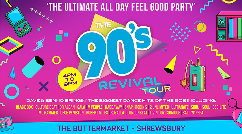 90s Revival Tour comes to The Buttermarket