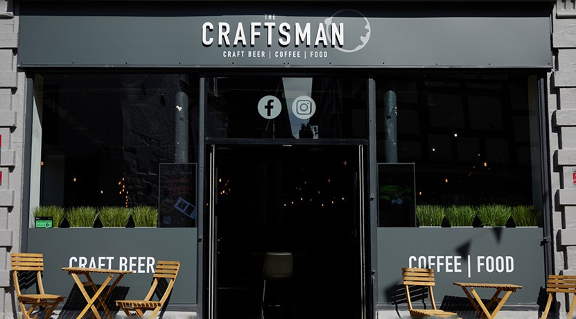 Win a meal for four plus beer flight at The Craftsman
