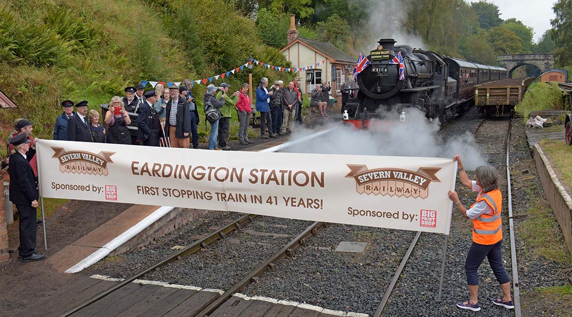 Severn Valley Railway’s smallest station reopens